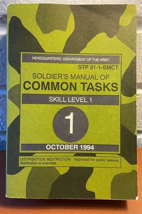 Soldiers manual of common tasks skill level 1 stp 21 1 smct. - 25hp mercury outboard service manual 1997.