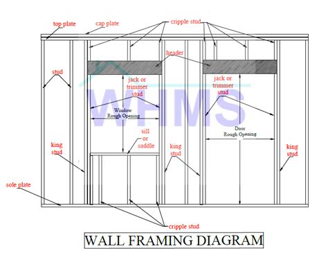 Sole Plate - wall framing componentsWood