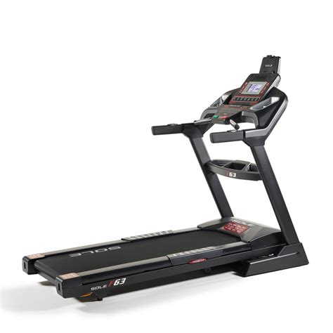 Sole f63 treadmill reviews. The deck on the Sole F63 is a good size 20″ x 55″ and is a full inch thick. The unit itself weighs in at about 250 pounds and is a solid machine with a max user weight … 