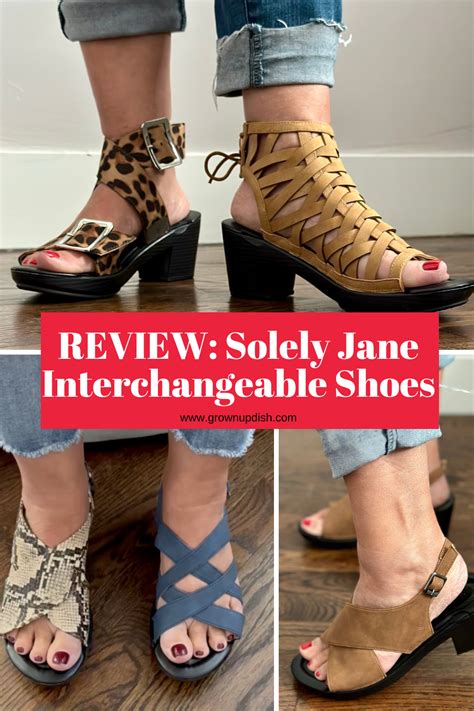 Solely jane shoes. Welcome to the most versatile shoe on the market! Now you can mix and match with your new favorite shoe to complete your perfect outfit! Solely Jane - One shoe? 