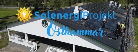 Solenergiprojekt&ouml;r - Uddevalla Vuxenutbildning