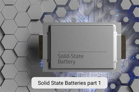 Solid+State Solid state Battery Technology Which Uses