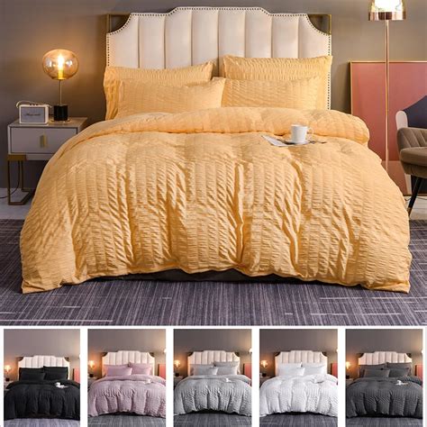 Solid Color Bed Set - Etsy