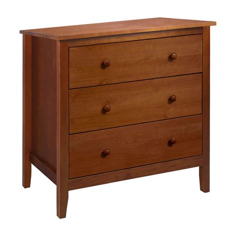 Solid Wood 3 Drawer Ches