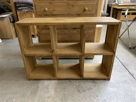 Solid Wood Cube Storage Unit