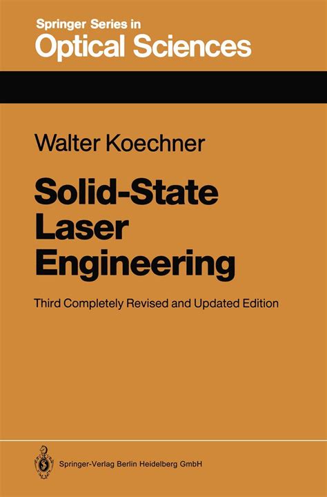 Full Download Solidstate Laser Engineering By Walter Koechner