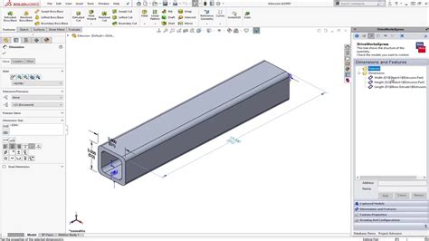 SolidWorks DriveWorksXpress Form Design & Rules 005 YouTube