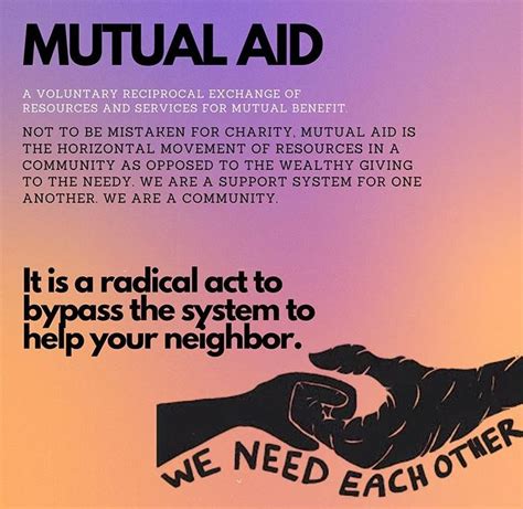 Solidarity Not Charity: Mutual Aid & How to Organize in the Age …