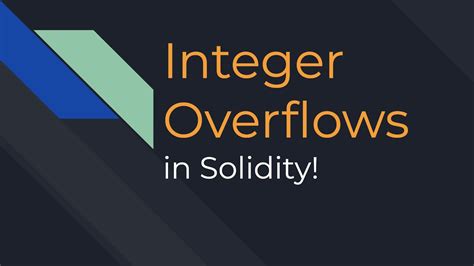Solidity integer overflow. .  <a href=http://silar.com.ua/9bqiiht/gregg-county-clerk-r...