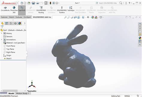 Solidworks 2019 scan to 3d.  Learn how to convert scan data into editable 3D m...