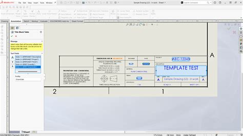 Solidworks Creating Additional Sheet Formats And Templates