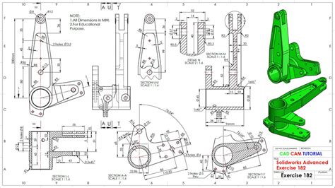 Solidworks Drawing Templates 3d Cad Model Library Grabcad