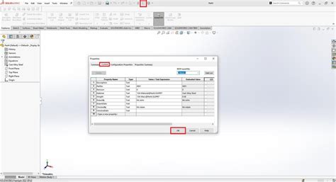 Solidworks author property.  REM NOTE: If mulitple versions of SolidWorks are...