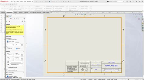 Solidworks copy sheet format. .  ...