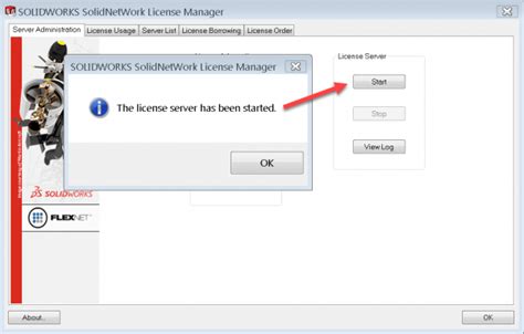 Solidworks license server requirements.  My eyes cannot see light yellow on li...