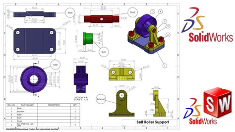 Solidworks training vancouver.  Covers part modeling, detailing and assembly desi...