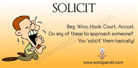 The meaning of SOLICITATION is the practice or act or an instance of soliciting; especially : entreaty, importunity. How to use solicitation in a sentence.. 