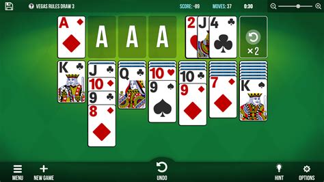 Solitair bliss. Similar to traditional solitaire, the objective of the game is to clear or expose all the cards. The goal of the Spider Solitaire game is to build cards in descending order: King, Queen, Jack, 10, 9, 8,7,6,5,4,3,2, and Ace in the columns of the tableau. Once you form this sequence, you can instantly locate it to the foundation. 