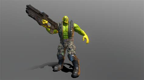 Solo Leveling HIGH ORC WIP - 3D model by ... - Sketchfab