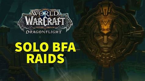 Solo old raids dragonflight. Cäpslöck-proudmoore May 23, 2022, 6:44am 18. If they follow the stated goals, you should be able to solo most of the BFA mythic raids in 10.2 with a geared character. Gurgthock-area-52 May 23, 2022, 7:01am 19. highly doubt that. we cant even solo normal versions of nylotha atm. im predicting end of 11.0. 