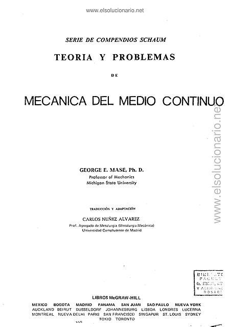 Solución manual para mecánica de continuos mase. - 1981 gmc sierra 1500 repair manual.