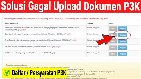 Solusi Salah Upload atau Salah Unggah Berkas Dokumen