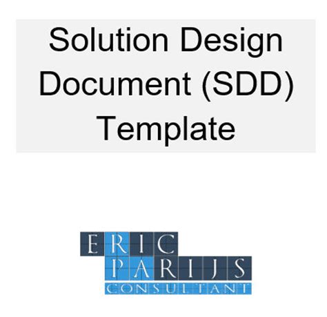 Solution Document Design