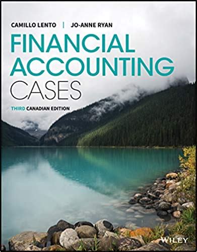 Solution Manual For Accounting Cases And Concepts By Lento Ryan
