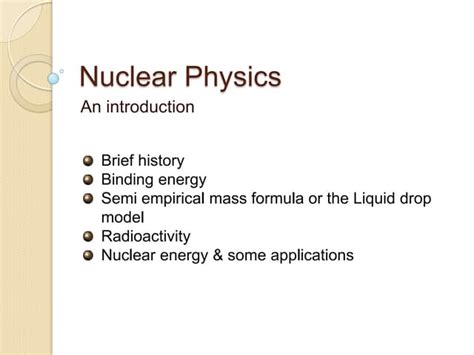 Solution Nuclear Physics In A Nutshell