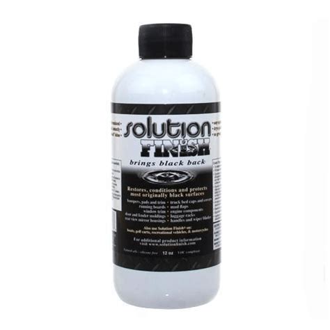 Solution finish grey trim restorer.  This unique formula combines ancient ingred...