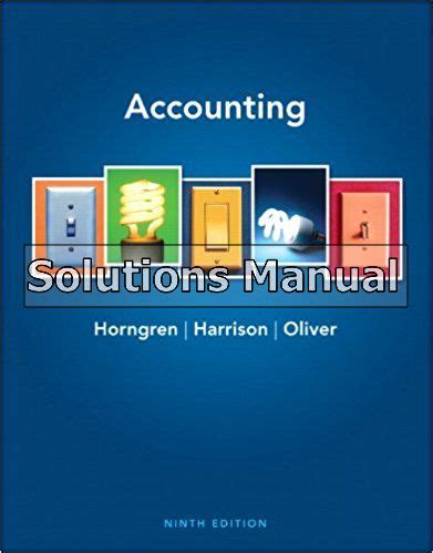 Solution manual accounting 9th edition by horngren. - La faune jurassique de mazapil, avec un apendice sur les fossiles du crétacique inférieur.