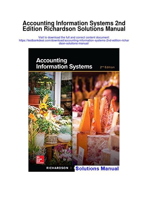 Solution manual accounting information system 2nd edition. - Beiträge zur geschichte des kulturbundes in mecklenburg und im bezirk rostock.
