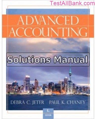 Solution manual advanced accounting jeter 4th. - Uniden igo cam 800 user manual.