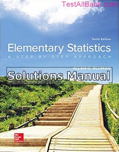 Solution manual bluman statistics test bank. - How to prove it velleman solutions manual.