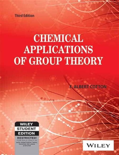 Solution manual chemical applications of group theory. - The expectant father the ultimate guide for dads to be.