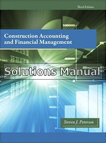 Solution manual construction accounting and financial management. - The new virtual classroom evidence based guidelines for synchronous e learning author ruth c clark may 2007.