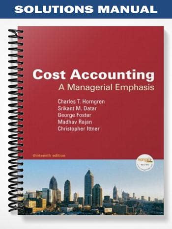 Solution manual cost accounting horngren 13th. - Lacan e a clínica da interpretação.