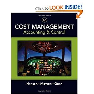 Solution manual cost management 6th edition hansen. - Policies and procedures manual template for purchasing.