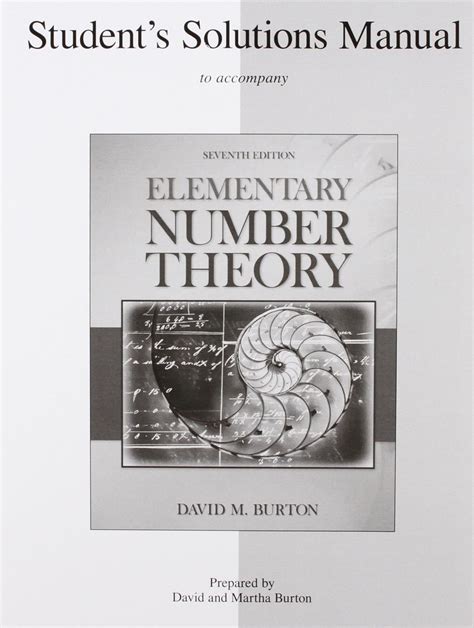 Solution manual elementary number theory burton. - Historia verdadera del bienaventurado san albano.