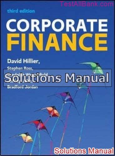 Solution manual for corporate finance 3rd edition. - Motion two dimensions study guide answers.