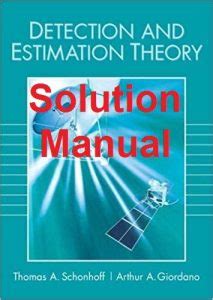Solution manual for detection and estimation vantrees. - Edexcel ict revision guide digital world.