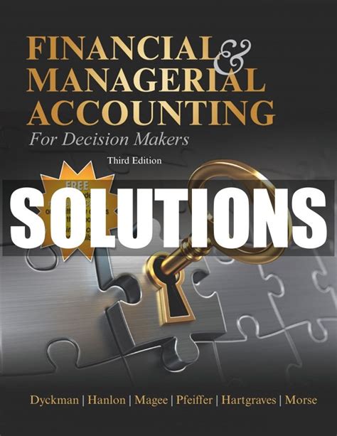 Solution manual for financial managerial accounting 3rd edition. - Three days of rain acting edition.