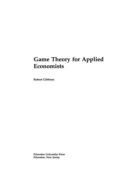 Solution manual for gibbons applied game theory. - Para una periodización de la literatura peruana.