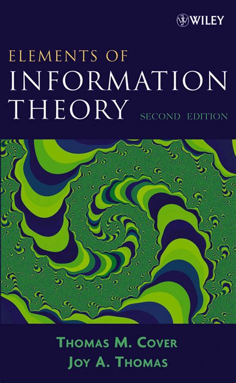 Solution manual for information theory thomas cover. - Manuale europeo per macchine da cucire 9130.