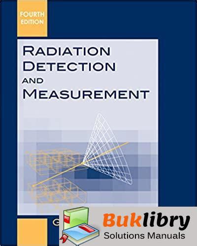Solution manual for radiation detection and measurement. - Publications du centre de recherches latino-américaines de l'université de poitiers..