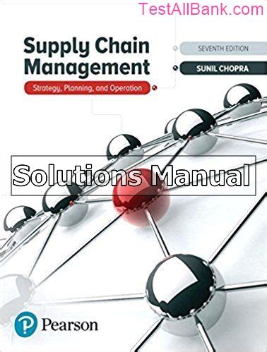 Solution manual for supply chain management chopra. - Fm 7 85 ranger unit operations and soldier s handbook.