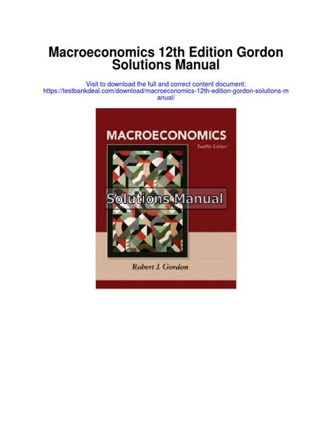 Solution manual gordon macroeconomics 12th edition. - The poetic and didactic literatures of indian buddhism handbook of.