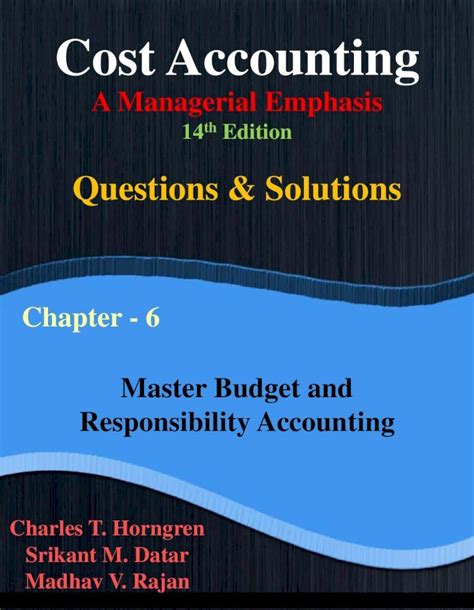 Solution manual horngren cost accounting 14. - Misguided the knox mission book 1.