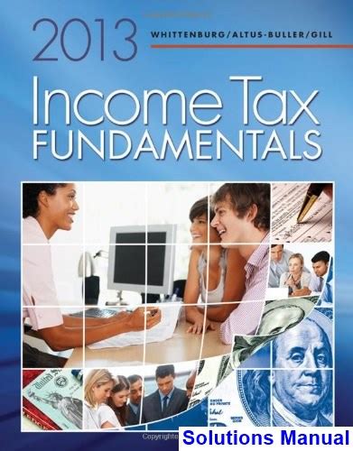 Solution manual income tax fundamentals 2013 whittenburg. - Appleworks 5 0 quick source reference guide for macintosh.
