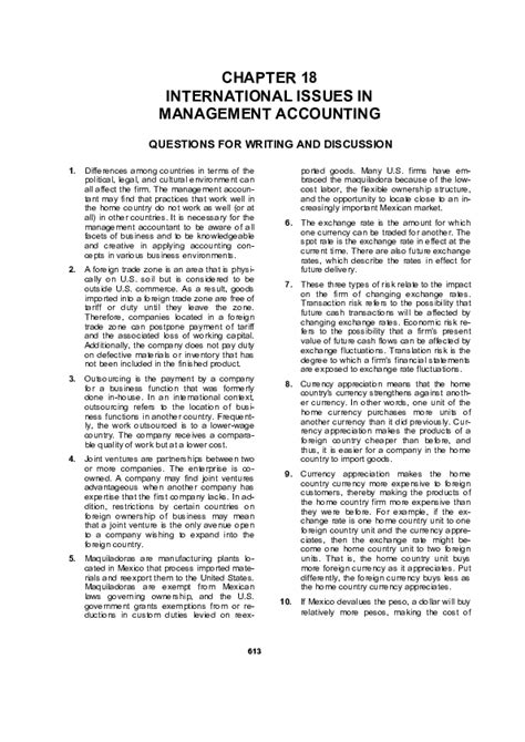 Solution manual managerial accounting hansen mowen chapter 8. - College accounting chapters 1 12 with study guide and working papers 11th edition.